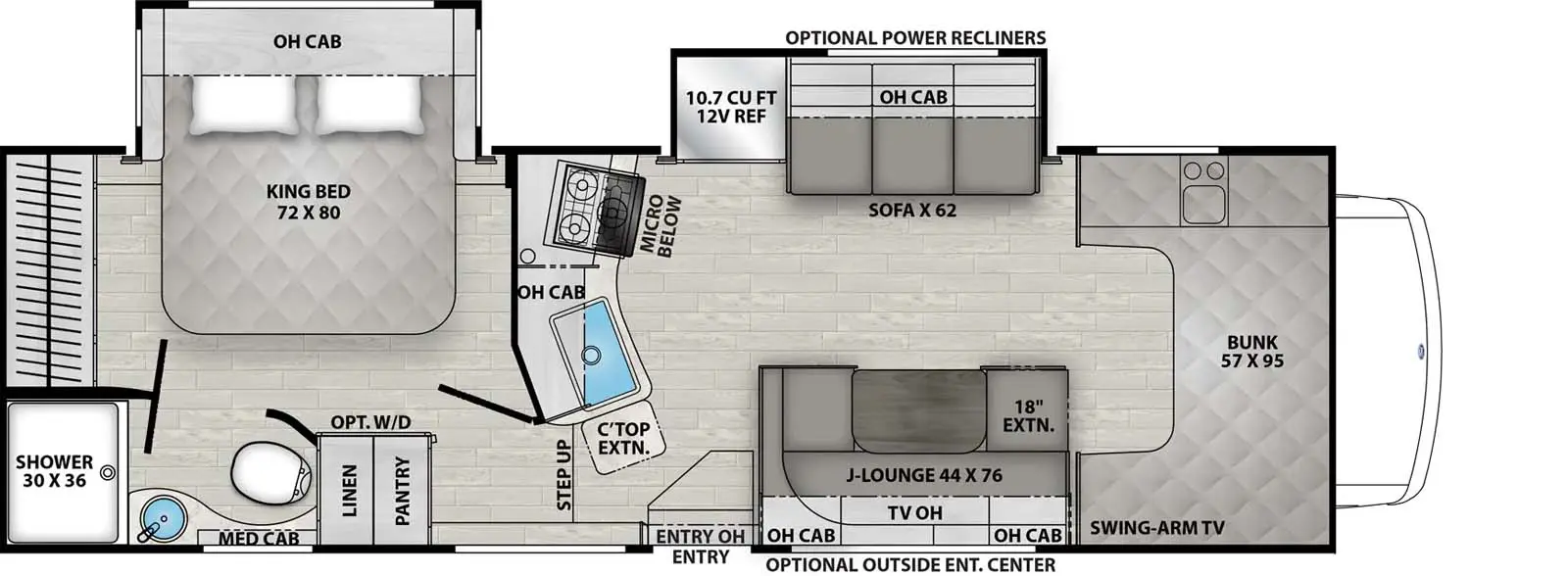 29KB - Ford 450 Floorplan Image